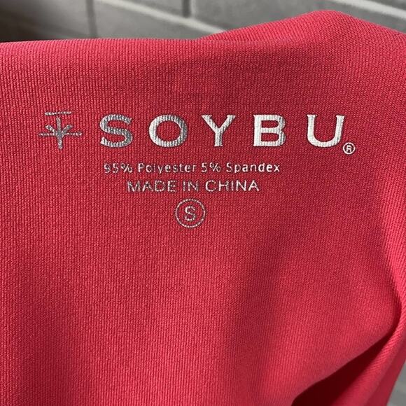 Soybu Women's Pink Active Wear Racer Back Top Size Small - Picture 11 of 11